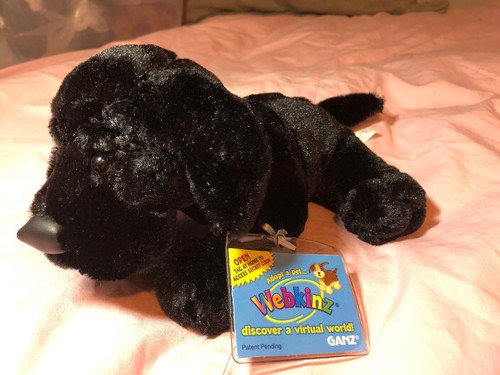 Webkinz Black Lab NEW WITH SEALED CODE 