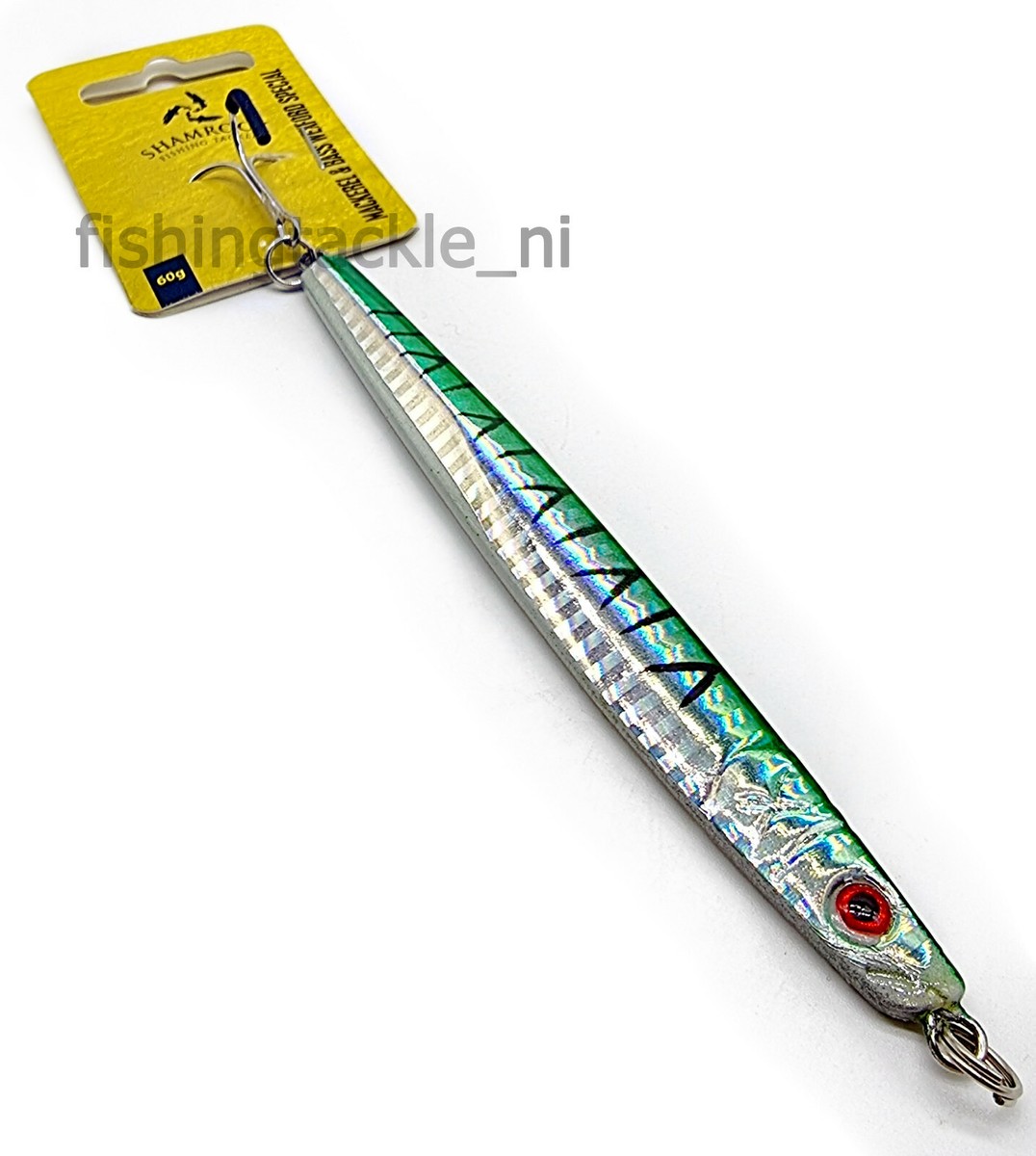 Shamrock Tackle Mackerel Bass Wexford Special 60g Green Tiger