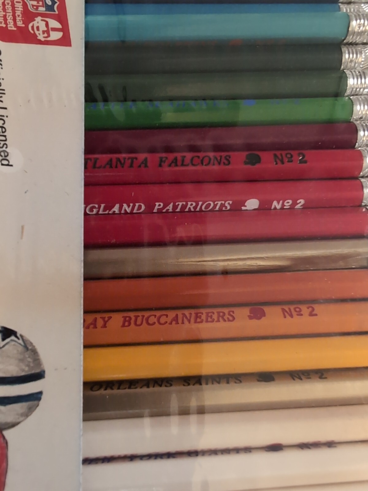 Vintage 28 NFL Team Pencils Faber Castell 1970s complete set SPT eBay