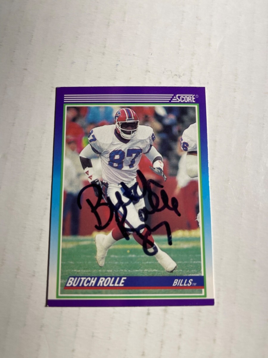 Buffalo Bills BUTCH ROLLE Signed Card | eBay