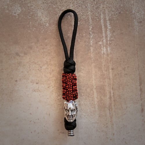 Practicalix Paracord EDC Hand Neck Lanyard Warrior Metal Bead Handmade Sydney - Foto 18 di 73