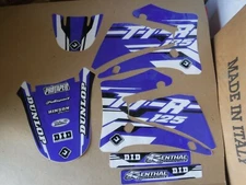 FLU DESIGS PTS TEAM GRAPHICS YAMAHA TTR125 TTR125L TTR125LE 2000-2007 