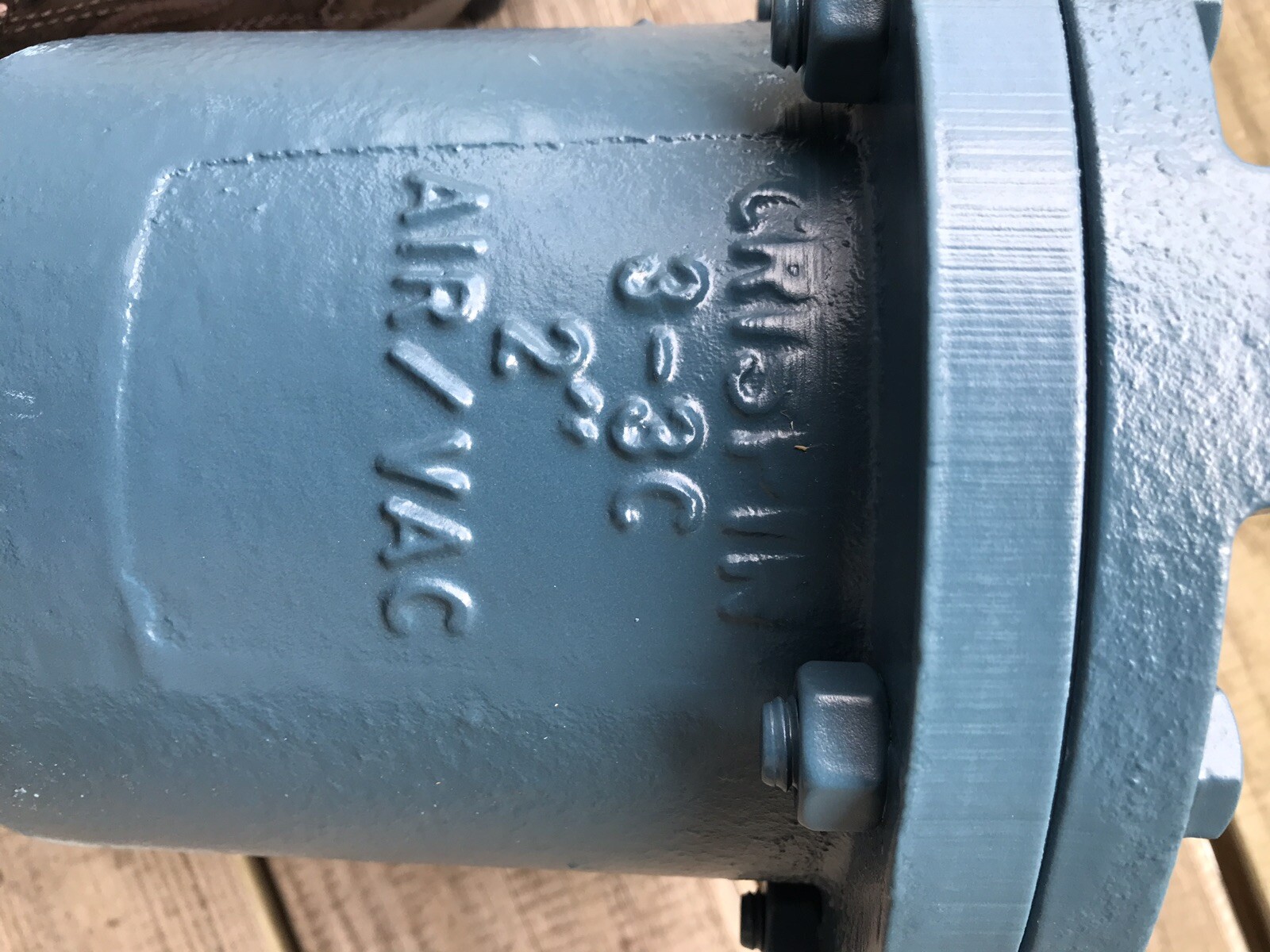 Crispin Air Vacuum Release Valve 2” A111114AL20US Working Pressure 20