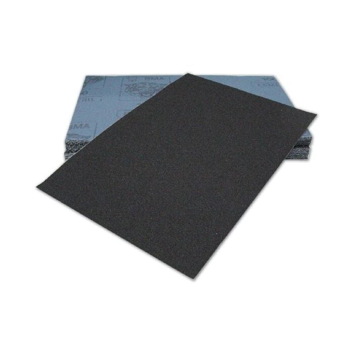 Tela Smeriglio in Fogli per Ferro N° 00 Grana 120  dim.  280X190 mm 50 Pz