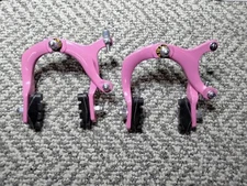 Lee Chi Caliper Brake set Front/Rear Bubble Gum Pink Old School Bmx