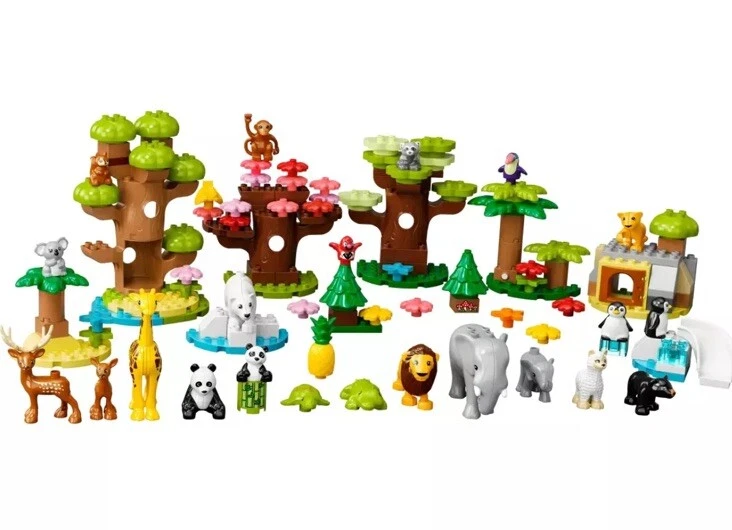 Lego Animales Salvajes del Mundo 10975 DUPLO Gran Conjunto de Construcción Zoo Nuevo Foto 4 de 4