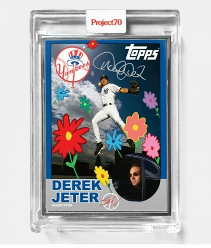 2021Topps Project 70 1963 Derek Jeter Wotherspoon Artist Proof 23/51 Yankees