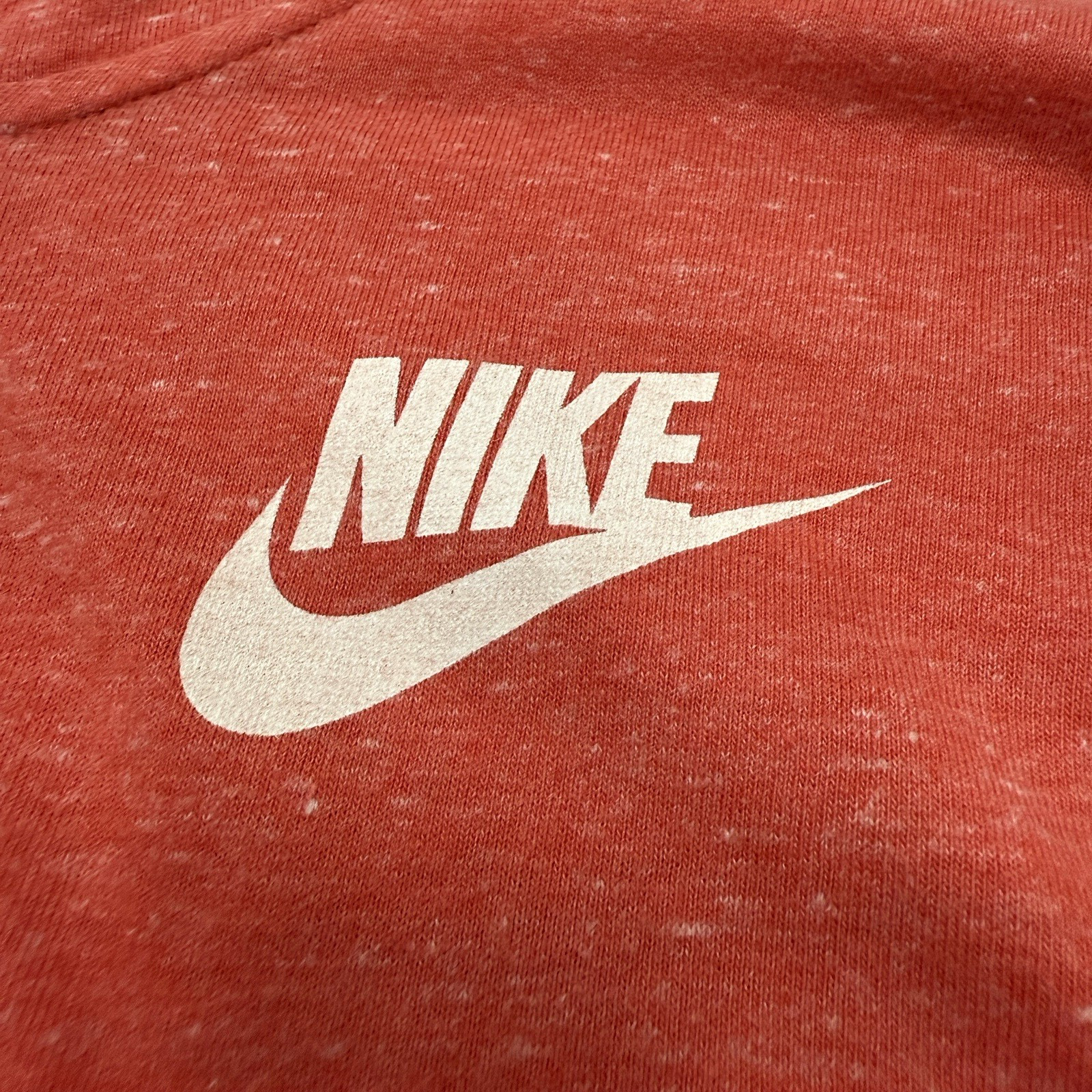 SACAI X NIKE Nike felpa con cappuccio giacca donna arancione media full zip organica athleisure logo tasca