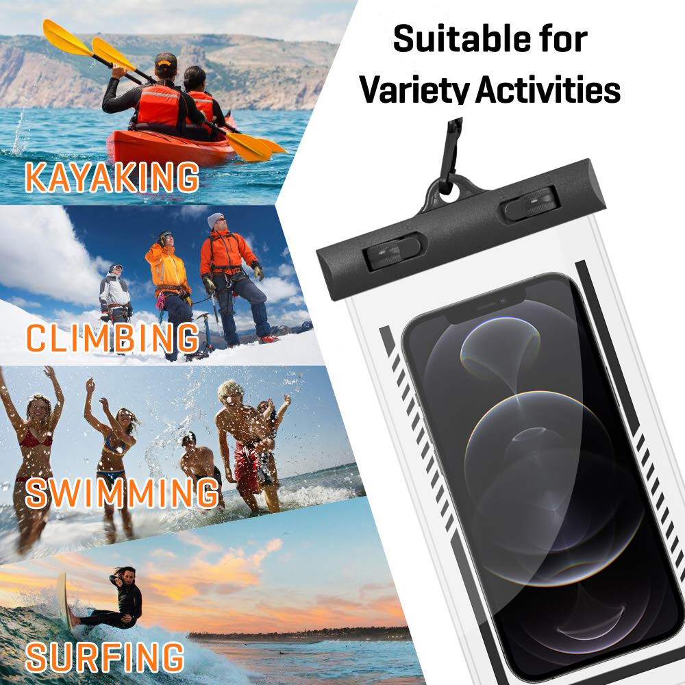 Scratch Snow Dust Waterproof Dry Bag for iPhone 12 mini 11 Pro Max XR 8 7