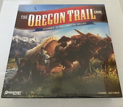 Pressman The Oregon Trail Journey to Willamette Valley Board Game Brand new 