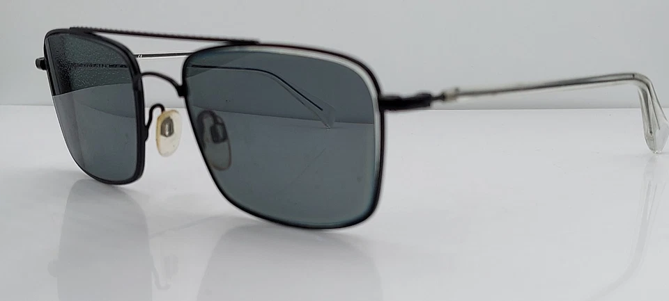 Gafas de sol Cole Haan CH6035 negras piloto de metal SOLO MARCOS Foto 2 de 4