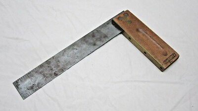 Vintage Stanley #20 - 8'' TS with Wood and Brass Handle