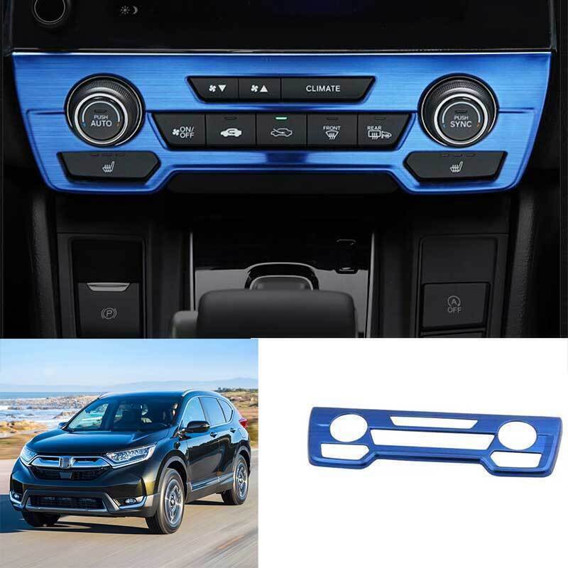 pa279 crv 超美品 For Honda CRV CR-V 2017-2022 EX Blue Titanium Center Console AC