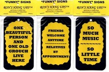 Funny Comic Humorous Sayings Signs Plaques Great Gifts for Family Friends 4