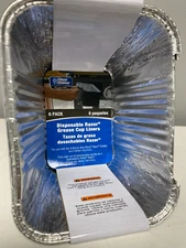 Blue Rhino Disposable Razor Grease Cup Liners 6/Pkg