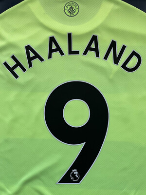 2022/23 Manchester City Third Jersey #9 HAALAND 3XL Puma Long
