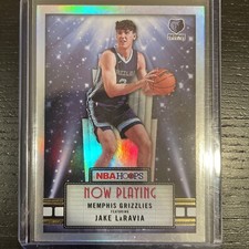 2022-23 Panini NBA Hoops Now Playing HOLO #16 Jake LaRavia RC Grizzlies - VS