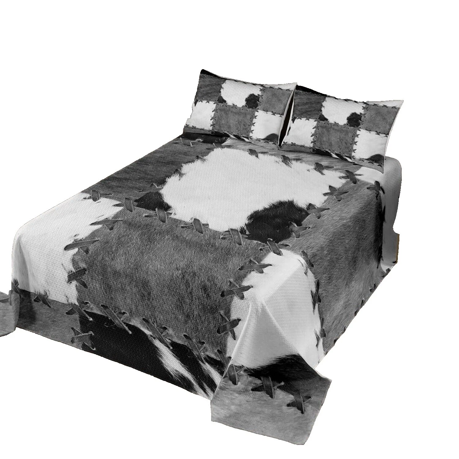 Edredones Rey de piel, colchas y cobertores para cunas