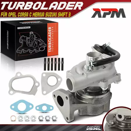 Turbolader VAUXHALL COMBO Mk II (C) 1.3 CDTI 16V (F25)