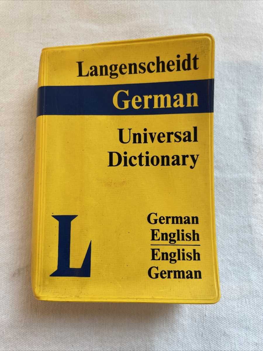 Mini Vintage 1956 Langenscheidt German Universal Dictionary