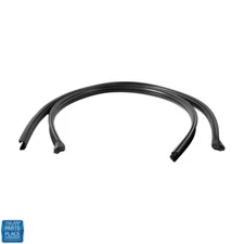 66-67 GM A Body Vertical Vent Window Glass Run Channel Weatherstrip Seal New