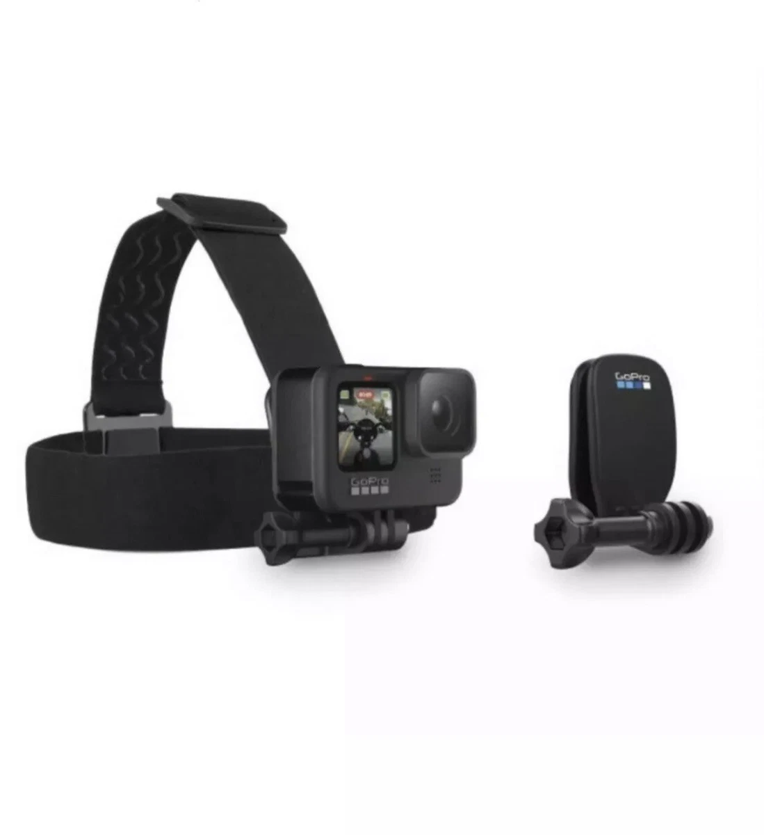 Ønske Ernest Shackleton Fortolke Genuine GoPro Head Strap + QuickClip Official GoPro Accessories | eBay