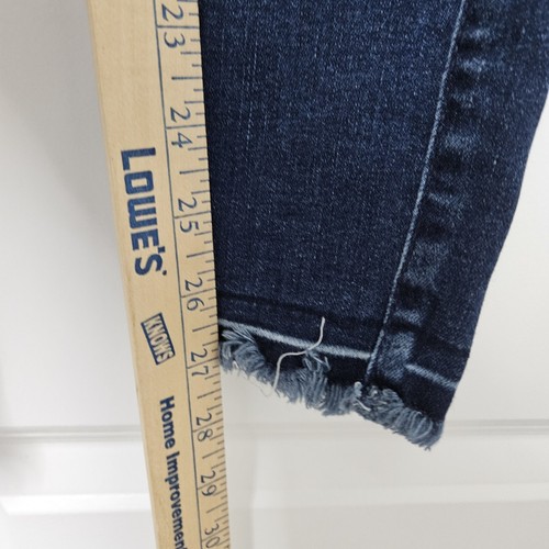 Abercrombie Kids Jeans Girls 15/16 (26x27) Blue Pull-On Jegging Denim Skinny - Picture 5 of 9