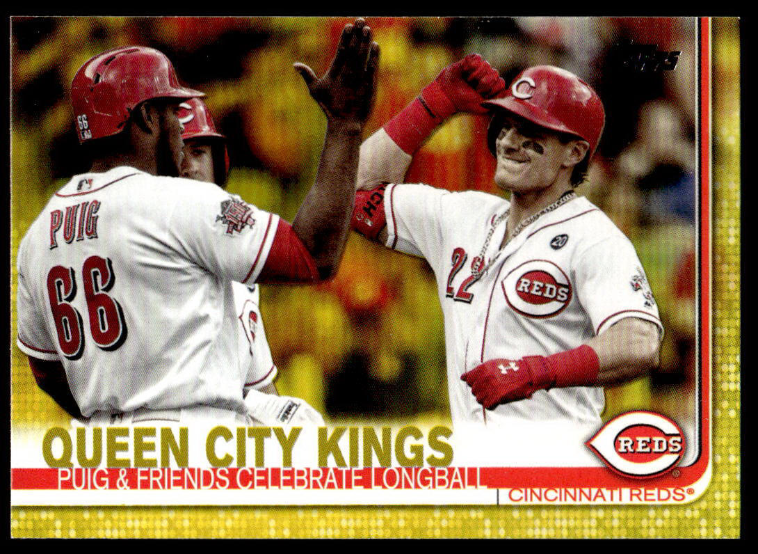 2019 Topps Update Derek Dietrich Yasiel Puig #US71 Walgreens