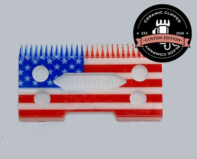 WAHL Keramik Haarschneidemaschine Klinge für WAHL Magic Clip Senior Five Star STARS & STRIPES