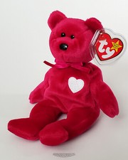   Ty Beanie Baby/Babies VALENTINA - Valentines - 1999 NEW - MWMT