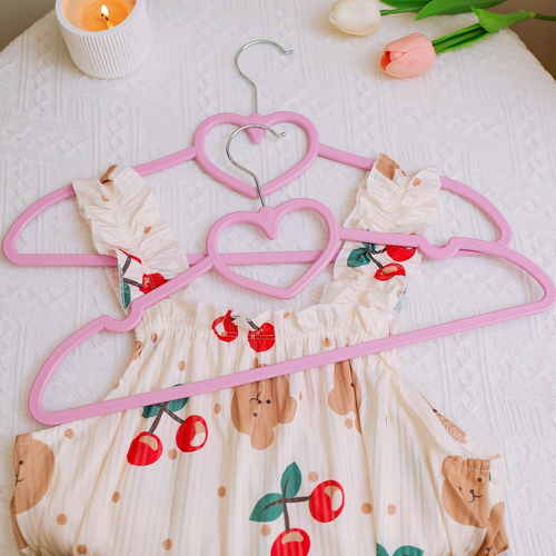 Plastic Hangers Pink Ultra Thin Space Saving-Cute 20pack - Picture 6 of 12