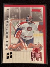 1996-97 DONRUSS BETWEEN THE PIPES /4000 JOCELYN THIBAULT CANADIENS