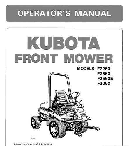 Kubota F2260 F2560 F3060 F3560 Tractor WSM Service Repair Manual on CD - Picture 5 of 5