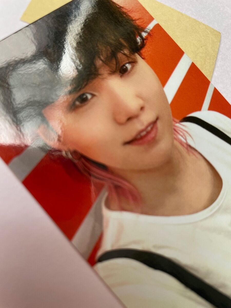 BTS SUGA Butter JPFC Official Photocard Japan Fan Club BTS SUGA Butter JPFC Official Photocard Japan Fan Club