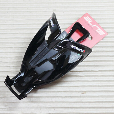 Elite Custom Race Plus Trinkflaschenhalter Kunststoff Farbe glanzschwarz gold