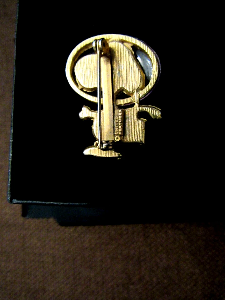 PIN DE COLECCIÓN ASTRONAUTA DE LA NASA SNOPPY APOLLO 11 PROJECT 1969 CARACTERÍSTICAS UNIDAS BELLEZA Foto 4 de 4