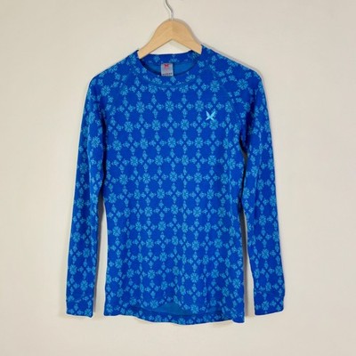 Kari Traa Merino Wool Acrylic Base Layer Top Ski Long Sleeve Women's Size XL