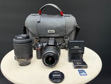 Nikon D3100 DSLR Camera 14.2MP,  18-55mm VR  55-200  More LOW S/C 15,717 READ