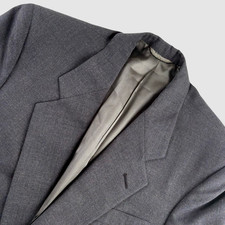 VTG Christian Dior Men  s 100 Wool Blazer Jacket Gray   40R