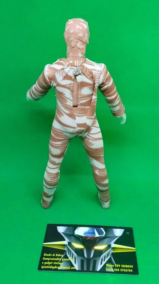 Rare Figure The Mad Monster Series THE HORRIBLE MUMMY, 20 cm MEGO 1973 Hong Kong - Imagen 4 de 4