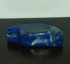 Lapislazuli Heilstein Freeform, poliert, ca. 10 cm, blau, Afghanistan