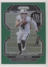 2021 Panini Prizm Green Prizm Derek Carr #179