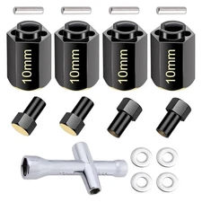 HobbyPark Brass Hex Extension for TRX4M Upgrades Parts Extended Wheel 10mm 