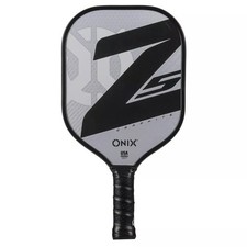 Onix Z5 Graphite White/Black Pickleball Paddle Nomex Honeycomb Core Graphite Fce