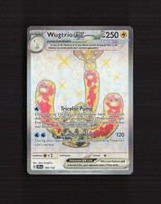 Carta Pokemon Holo Wugtrio ex 190/162 Forze Temporali Full Art Ultra Rara NM