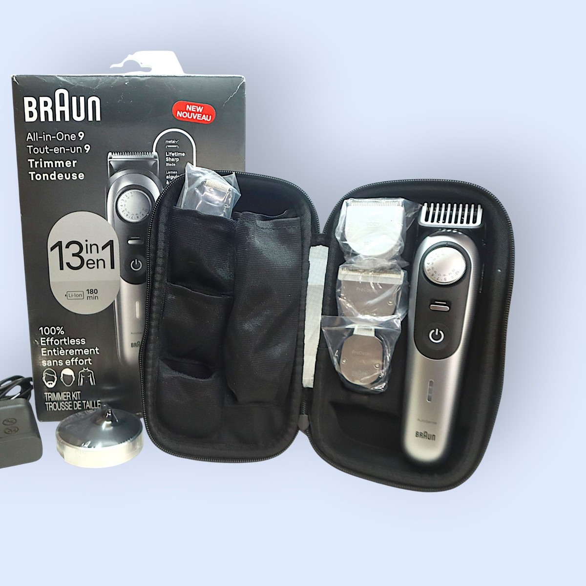 Braun All-in-One Style Kit Series 9 9440, Shaving Kit with 13-in-1