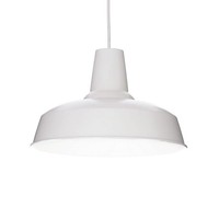 Pendelleuchte Moby SP1, E27, Weiß