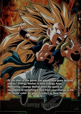 Dragon Ball Super Card Game The Phase of Evolution Energy Marker E-117