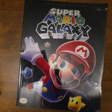 Super Mario Galaxy: Prima Official Game Guide w/ Poster *READ DESCRIPTION*