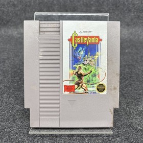 Castlevania 5 Screw Box & Cartridge (NES) - Authentic Good Condition